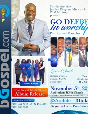 05 nov – 11th annual worship concert , Samuel Marcelus , 2nd album release