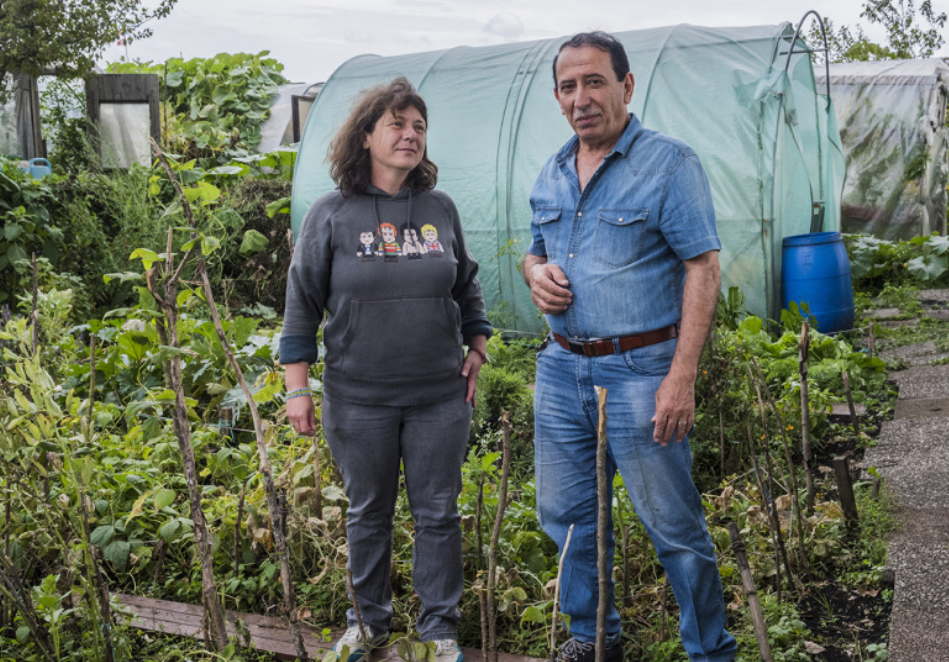 Les jardins terrains d’intégration