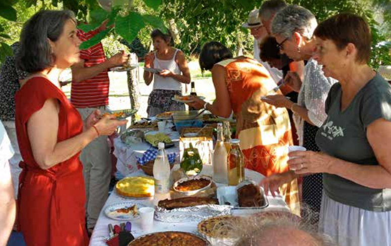 Palabres sous le cerisier