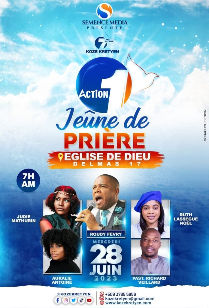 28 juin 2023 | JEUNE DE PRIERE - DELMAS 17