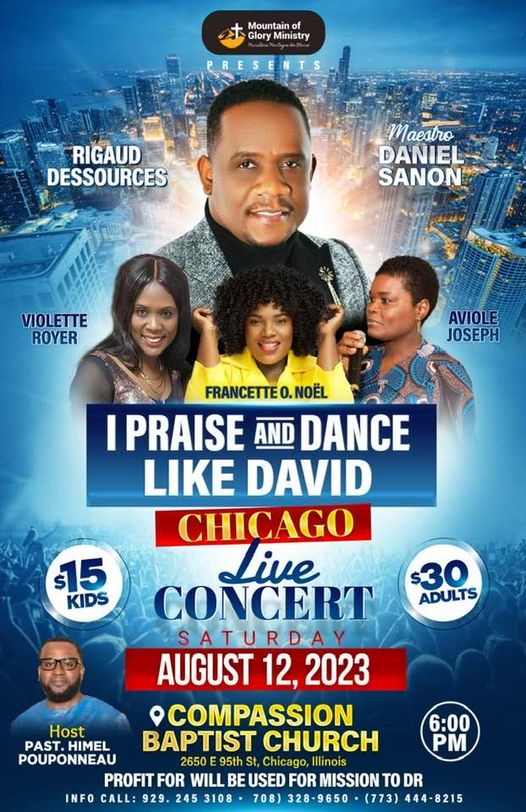 12 Aout 2023 | I praise and dance like David