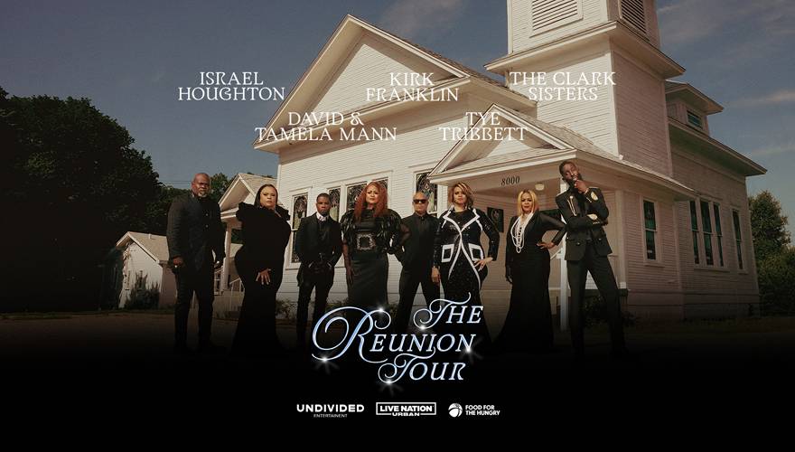 Dates de Tournée 2024 de Kirk Franklin - The reunion Tour