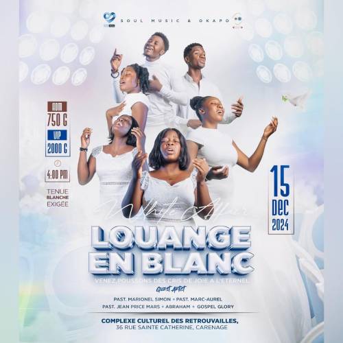 Louange en Blanc avec Soul Music Band et OKAPO